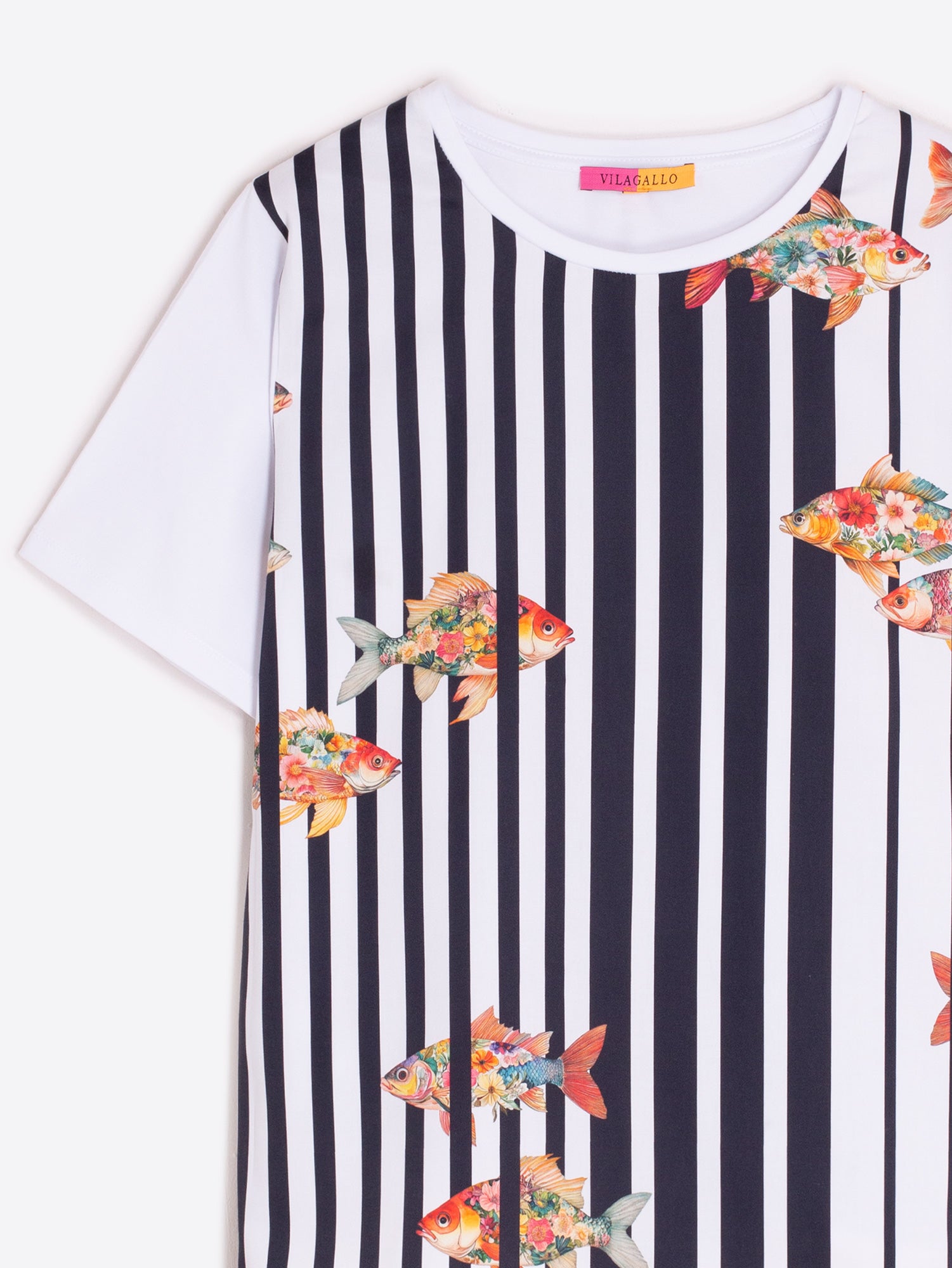 CAMISETA RAYAS PECES