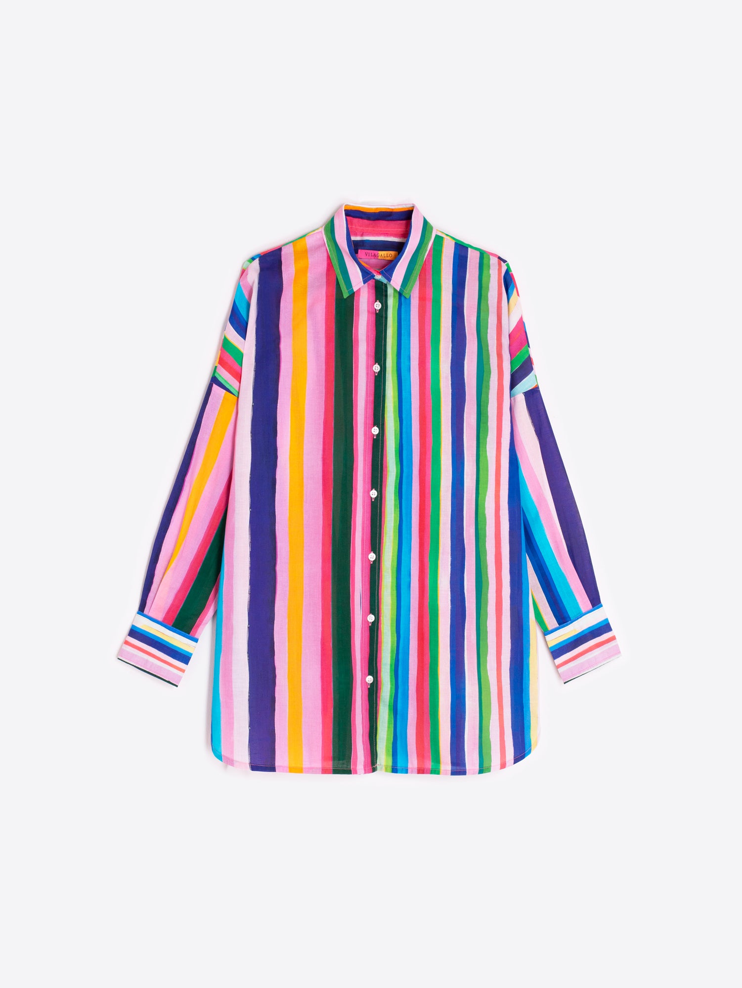 CAMISA RAYAS MULTICOLOR