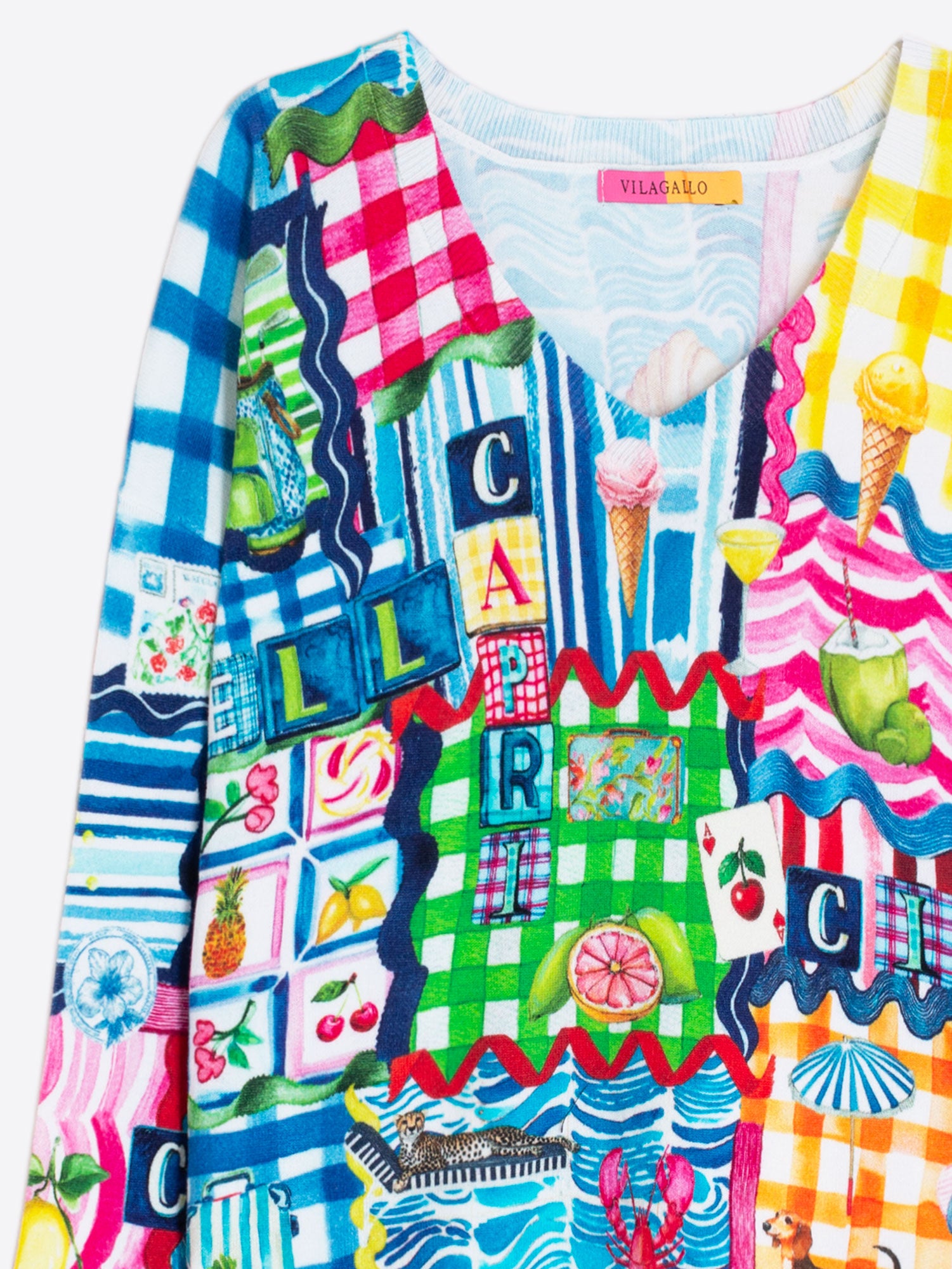 JERSEY ESTAMPADO PATCHWORK COLORIDO