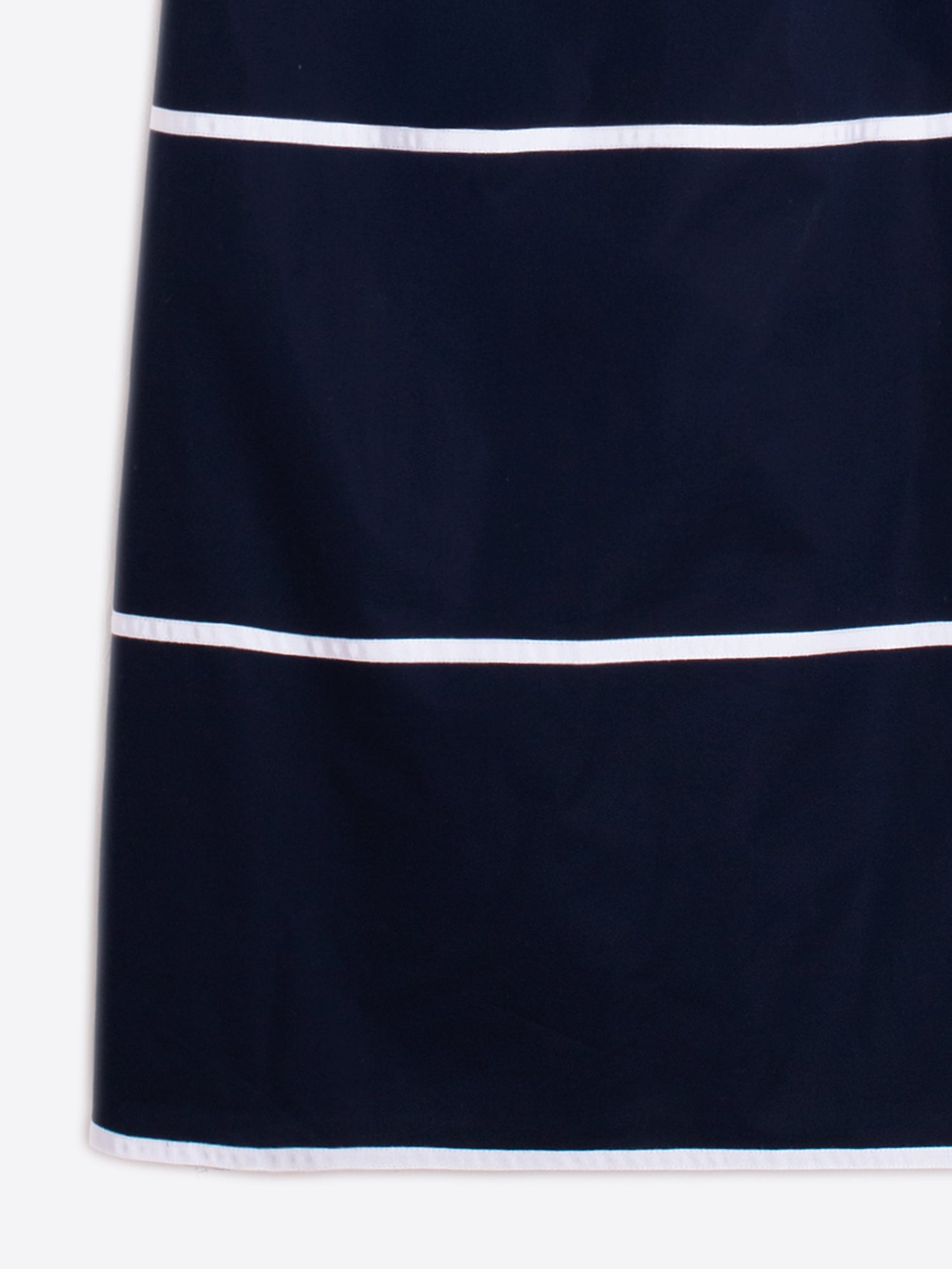 VESTIDO MARINO TIRANTES FRANJAS BLANCAS