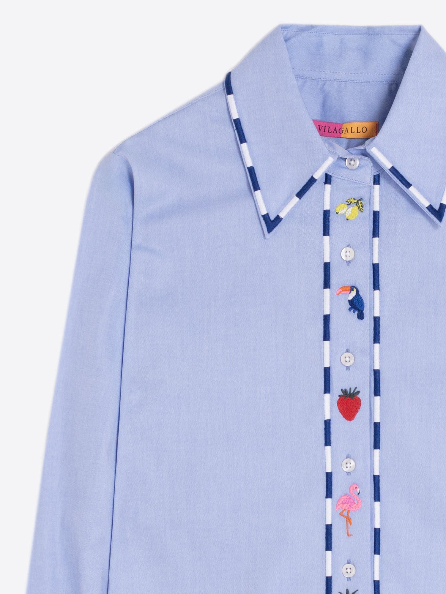 CAMISA AZUL 6SS