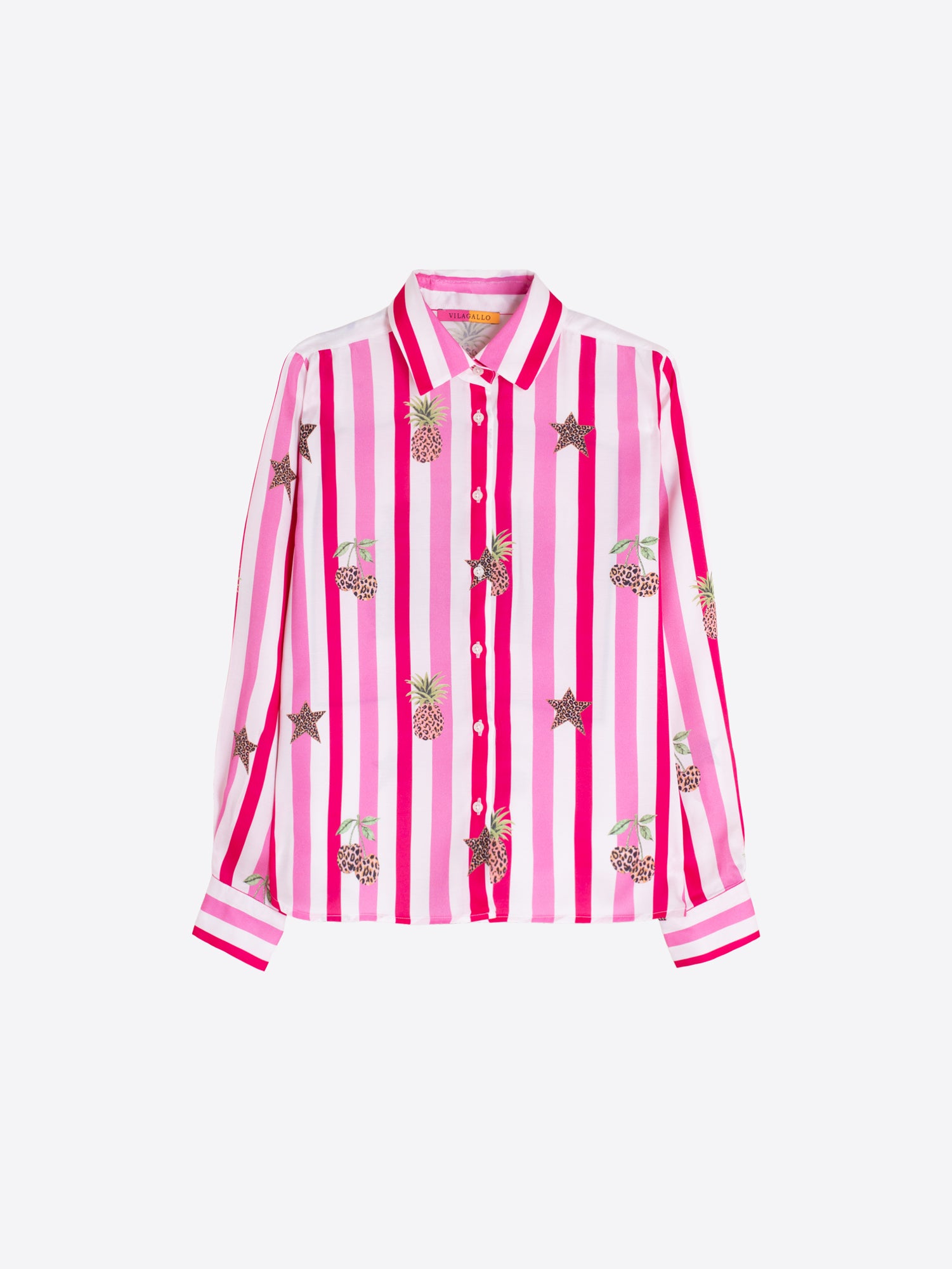 STRIPED AND LEOPARD SHIRT