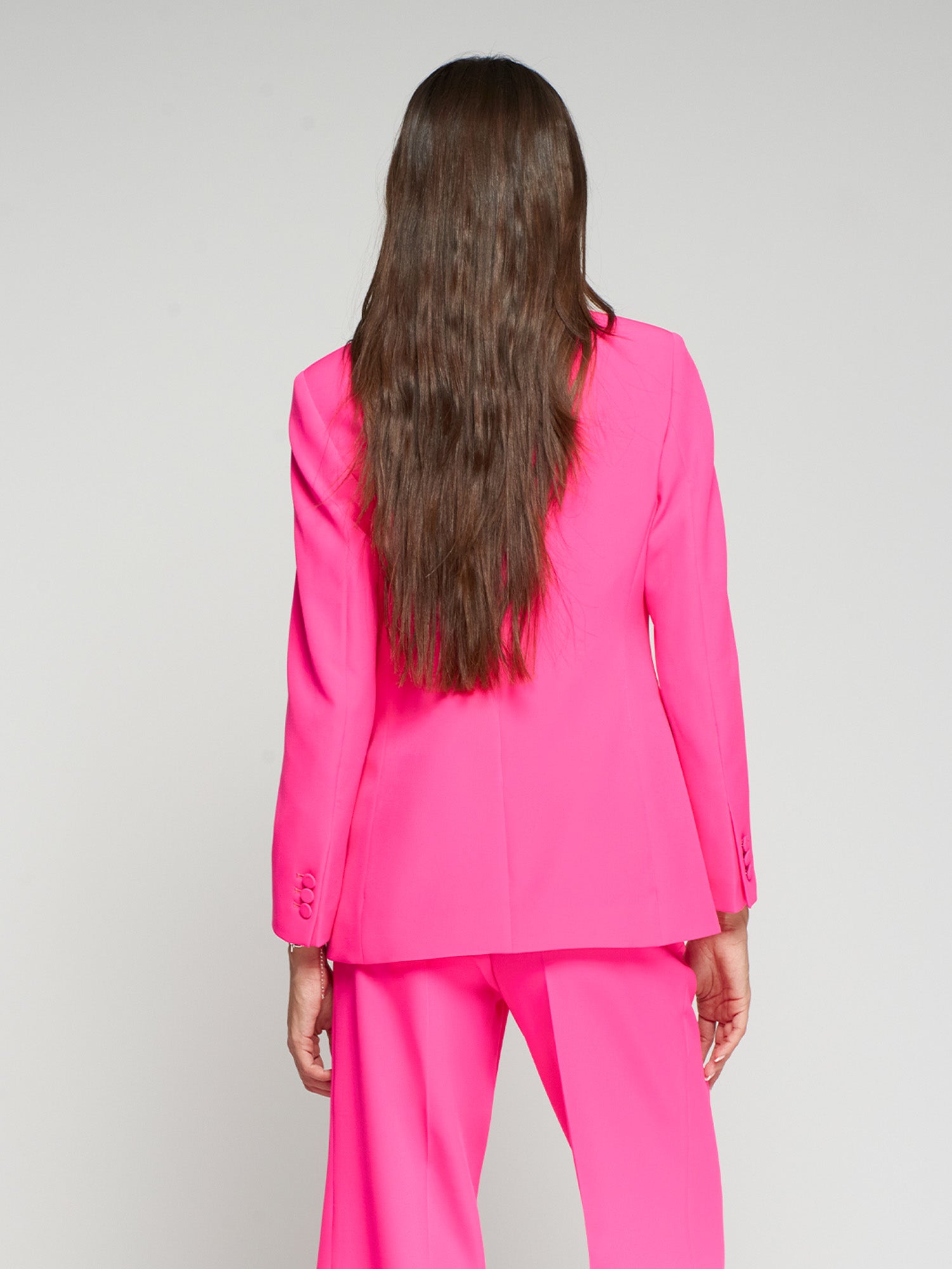 CHAQUETA FUCSIA FORRO ILUSTRADO