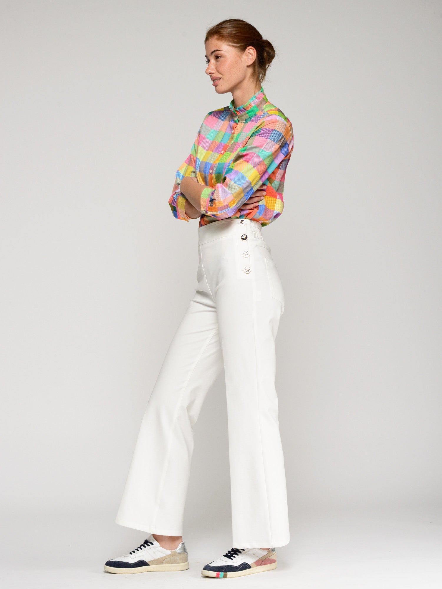 PANTALÓN MARINERO BLANCO