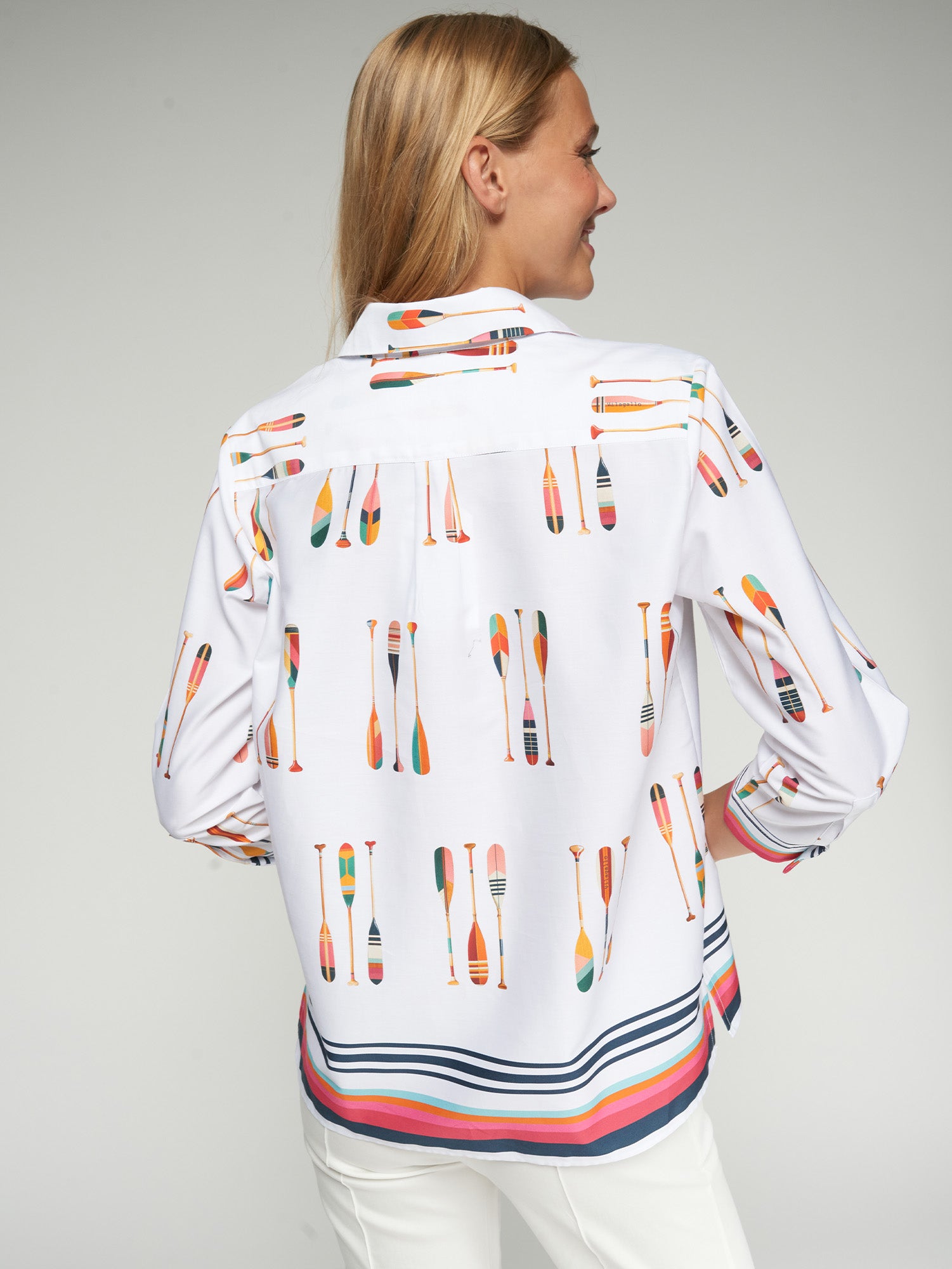 CAMISA ESTAMPADO REMOS MULTICOLOR