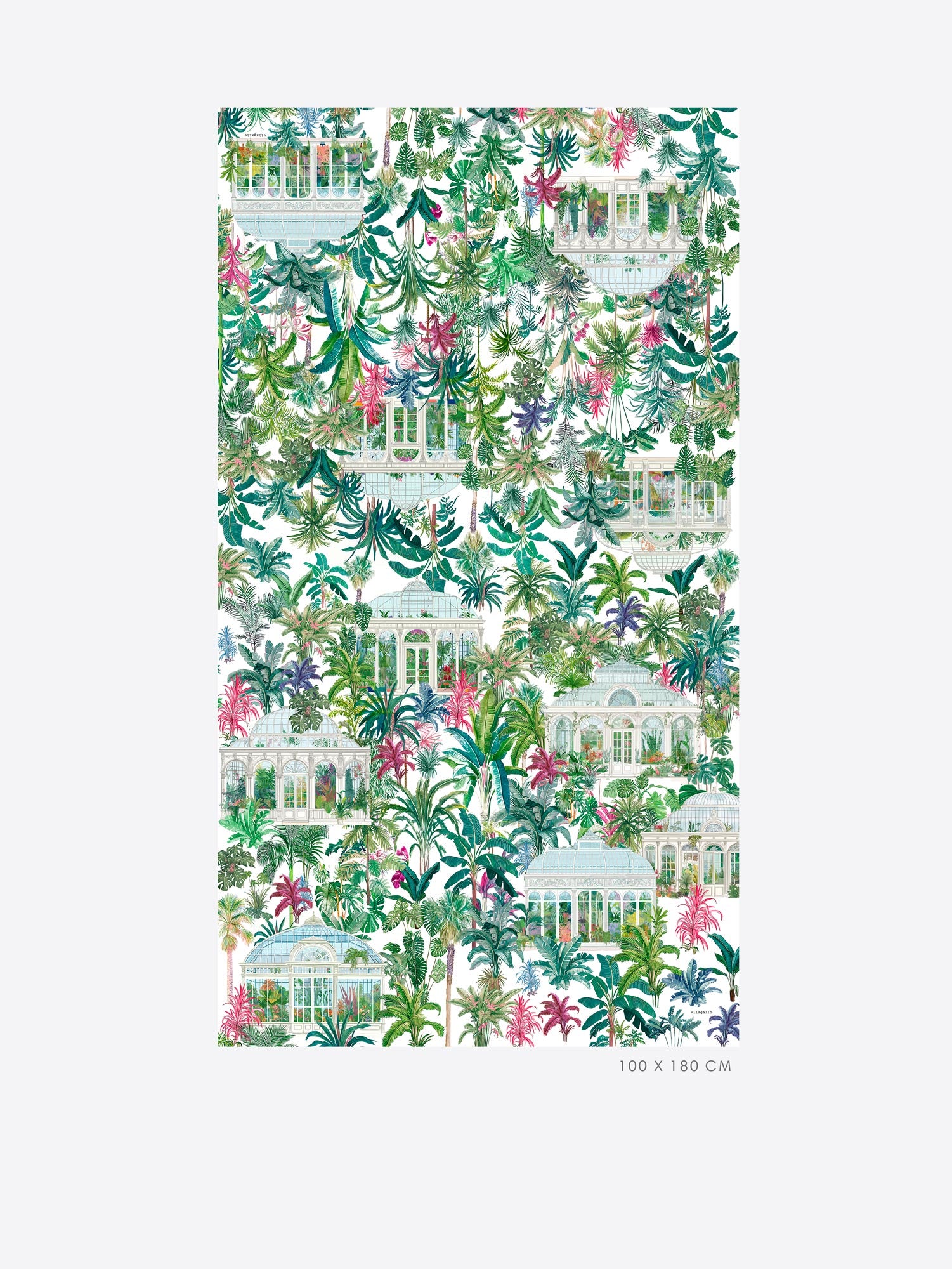 PAÑUELO ESTAMPADO INVERNADERO BOTÁNICO