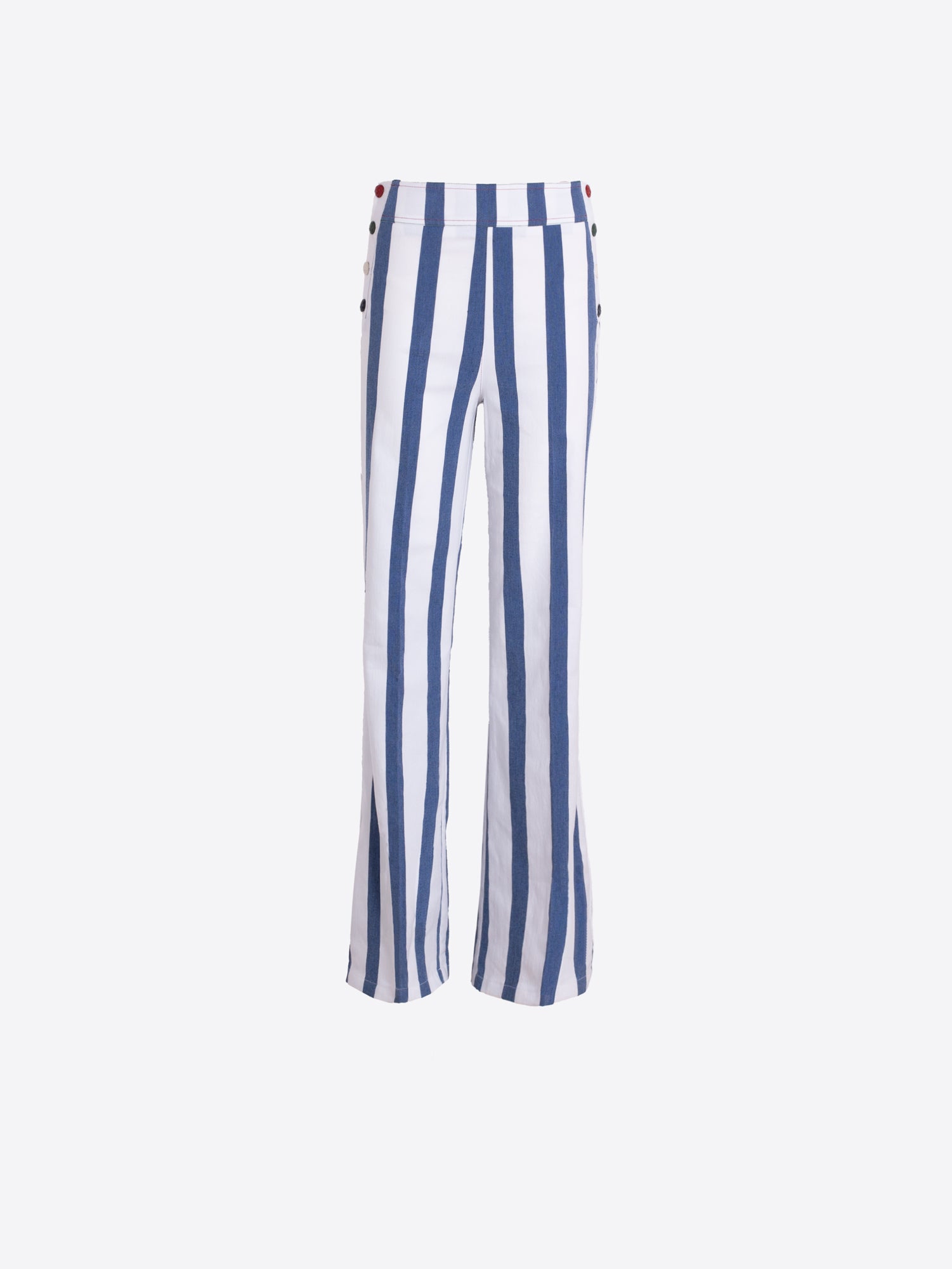 PANTALÓN MARINERO RAYAS AZUL Y BLANCO