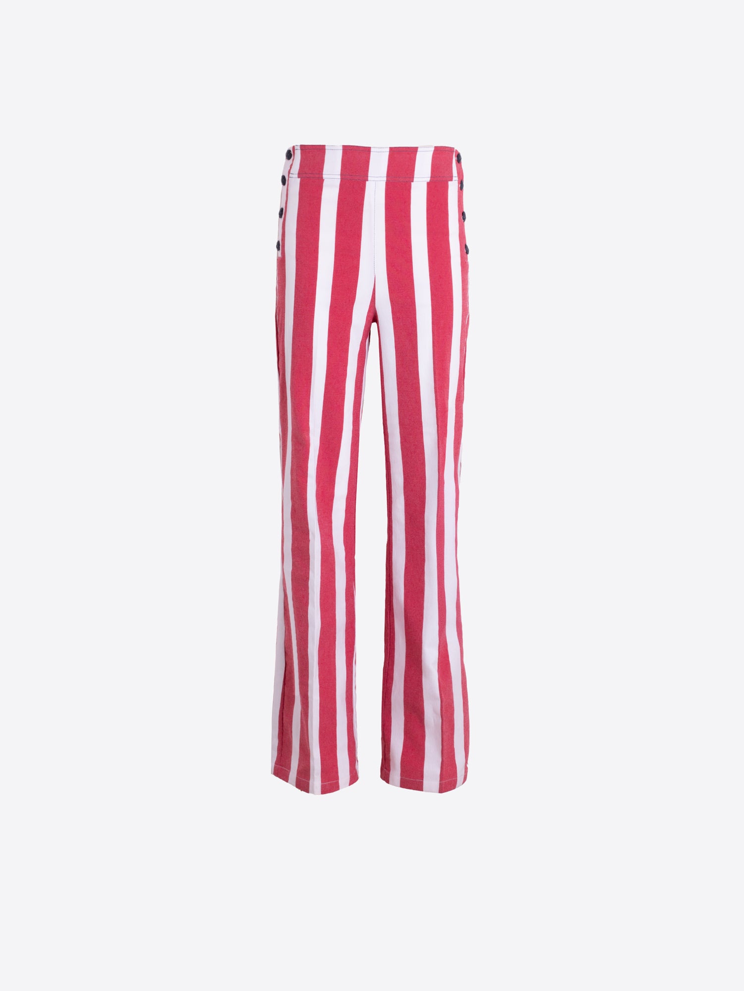 PANTALÓN MARINERO RAYAS ROJAS