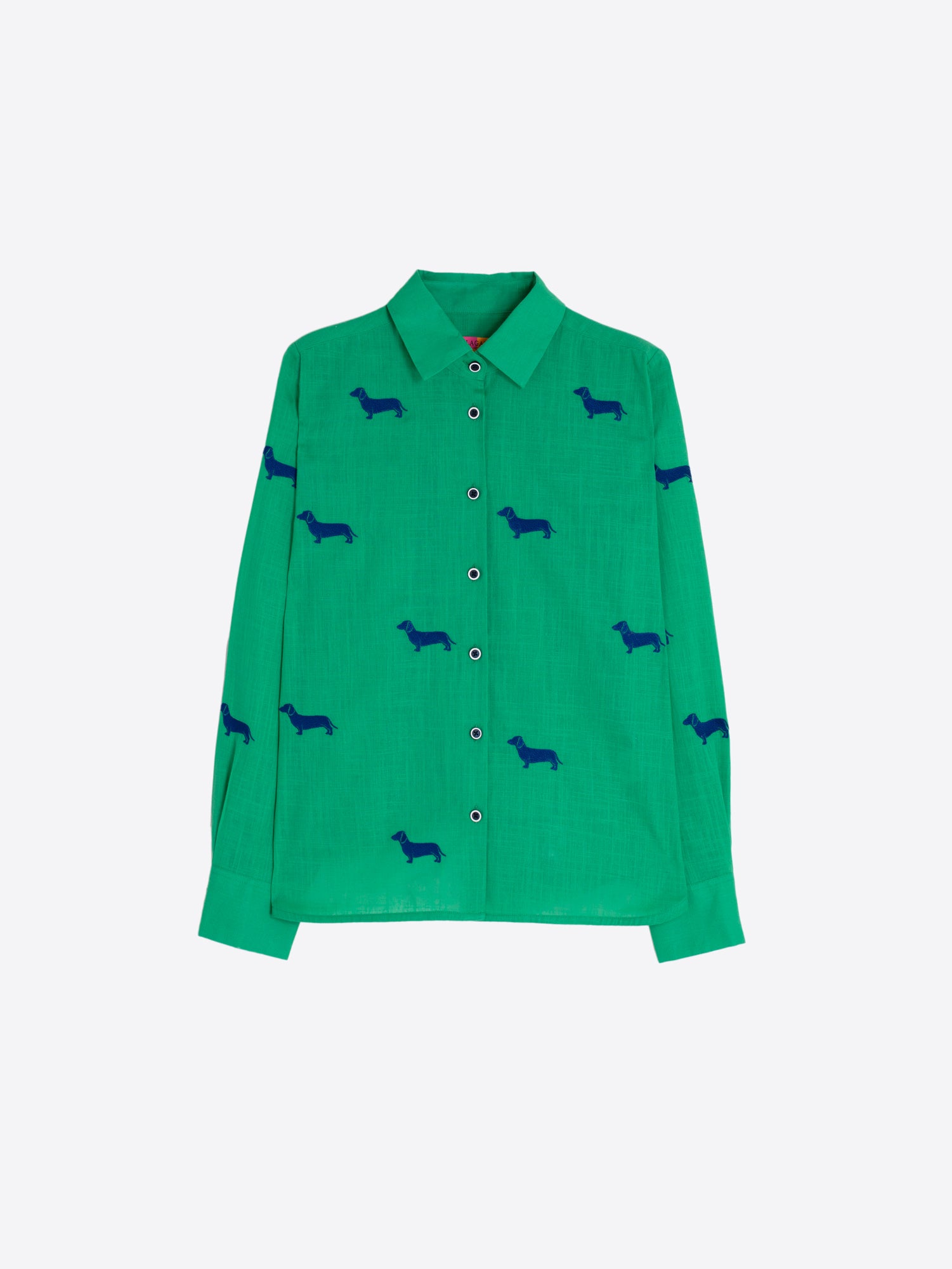 CAMISA ISA EMB VERDE